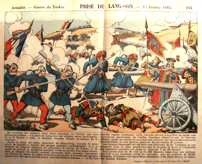 La prise de Lang-Son en 1885