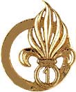 Insigne de béret du 1er R.E.I.