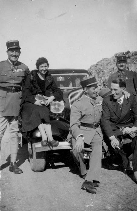 Le Prince Aage de Danemark et le Commandant Bjerring