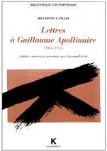 Lettres à Guillaume Apollinaire 1904-1918