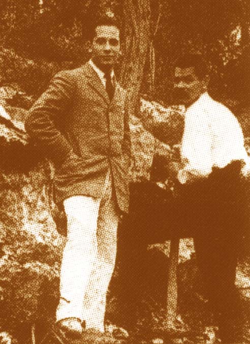 Zinovi Sverdlov et Maxime Gorki à Capri