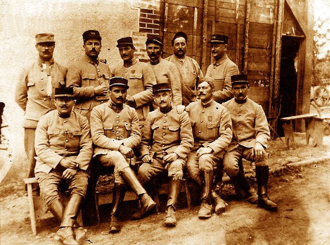 Groupe d'officiers du 331ème R.I.