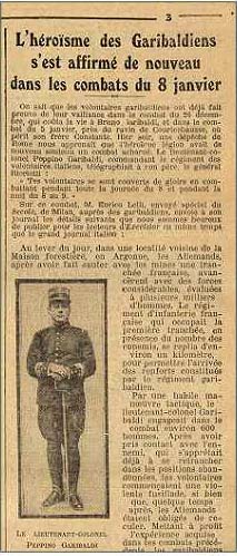 Les Italiens au service de la France