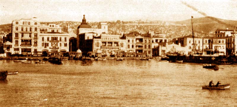 Salonique vue du port