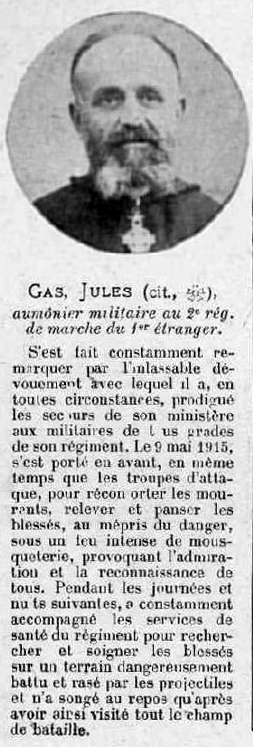 Citation du Père Gas