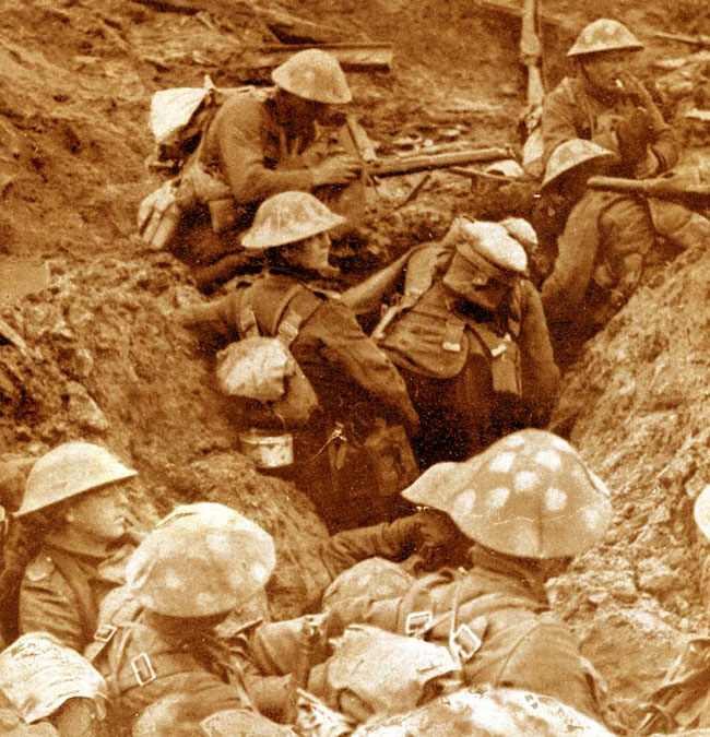 Les britanniques dans la Somme