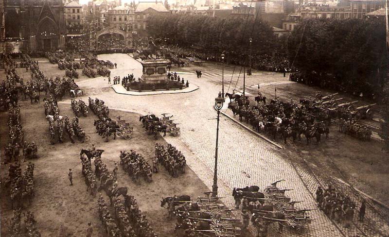 Fête de la Victoire à Rouen le 14 juillet 1919